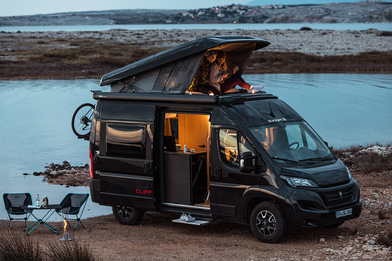 Flexibele routes reizen met een camper huren