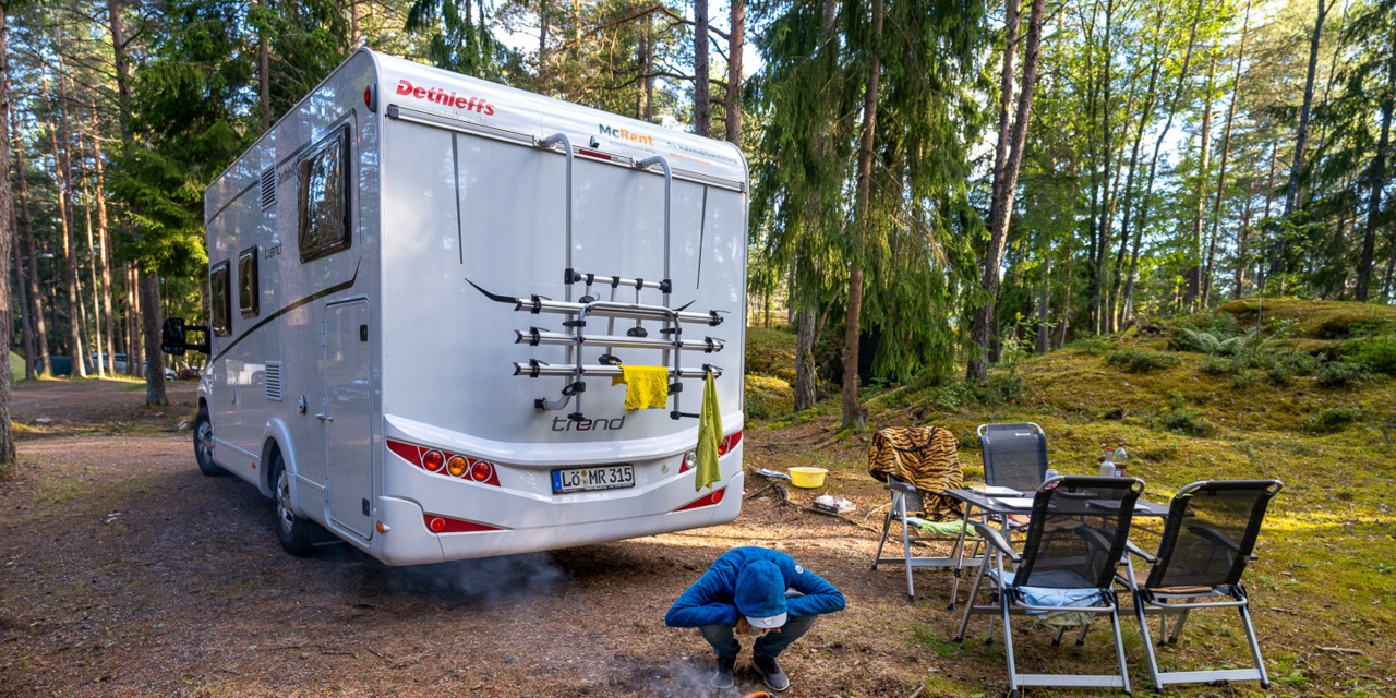 camper in Giethoorn